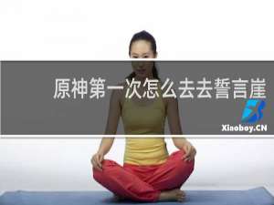 原神第一次怎么去去誓言崖