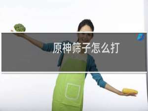 原神筛子怎么打