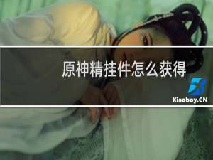 原神精挂件怎么获得