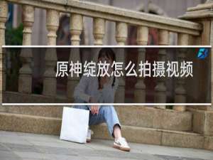 原神绽放怎么拍摄视频