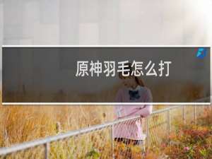 原神羽毛怎么打