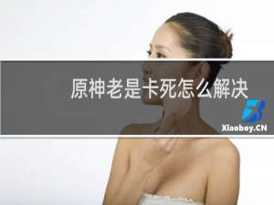 原神老是卡死怎么解决