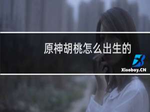 原神胡桃怎么出生的