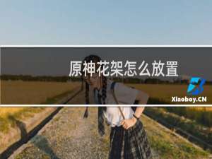 原神花架怎么放置