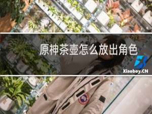 原神茶壶怎么放出角色