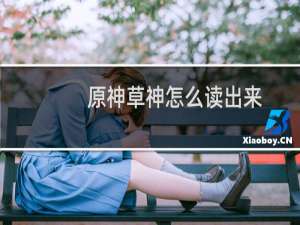 原神草神怎么读出来