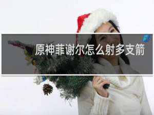 原神菲谢尔怎么射多支箭