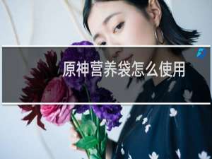 原神营养袋怎么使用
