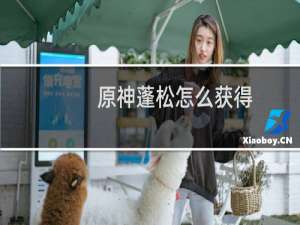 原神蓬松怎么获得