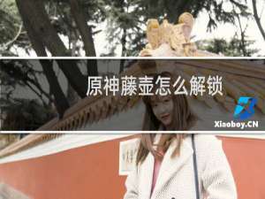 原神藤壶怎么解锁