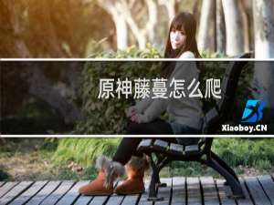 原神藤蔓怎么爬