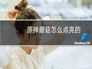 原神蘑菇怎么点亮的