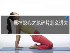 原神蛇心之地碎片怎么进去