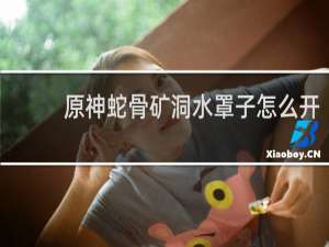 原神蛇骨矿洞水罩子怎么开