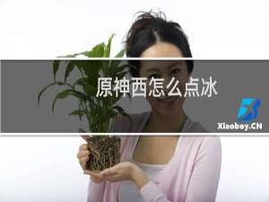 原神西怎么点冰