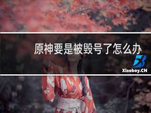 原神要是被毁号了怎么办