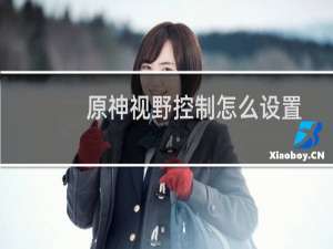 原神视野控制怎么设置
