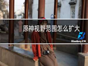 原神视野范围怎么扩大