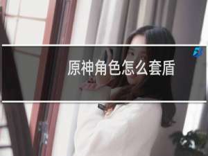 原神角色怎么套盾