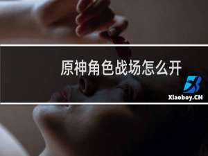 原神角色战场怎么开