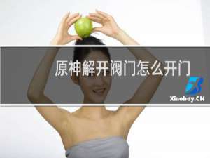 原神解开阀门怎么开门