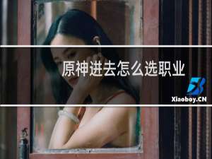 原神进去怎么选职业