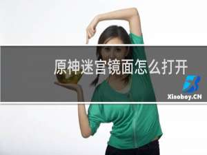 原神迷宫镜面怎么打开