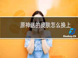 原神送的皮肤怎么换上