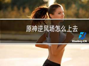 原神逆风场怎么上去