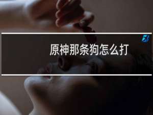 原神那条狗怎么打