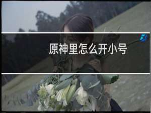 原神里怎么开小号