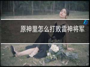 原神里怎么打败雷神将军