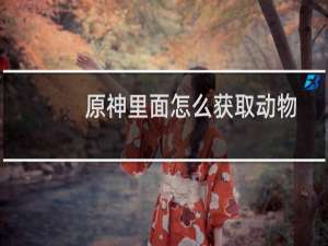 原神里面怎么获取动物