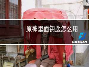 原神里面钥匙怎么用