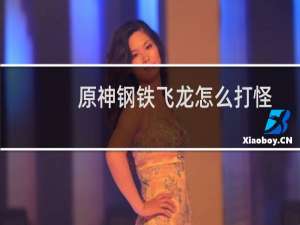 原神钢铁飞龙怎么打怪