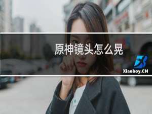 原神镜头怎么晃