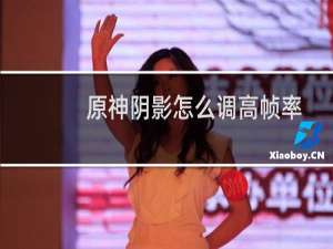 原神阴影怎么调高帧率