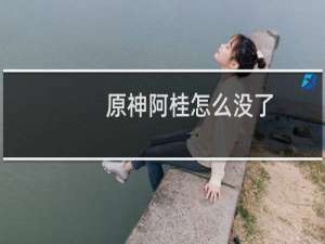 原神阿桂怎么没了