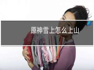 原神雪上怎么上山