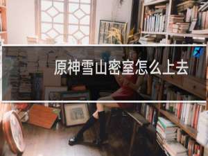 原神雪山密室怎么上去