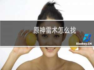 原神雷术怎么找