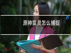 原神雷灵怎么捕捉