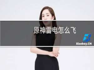 原神雷电怎么飞
