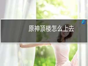 原神顶楼怎么上去