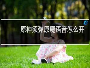 原神须弥原魔语音怎么开