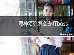 原神须弥怎么去打boss