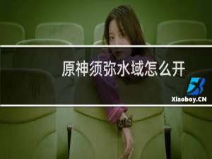 原神须弥水域怎么开