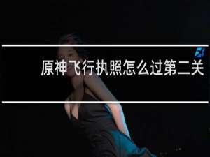 原神飞行执照怎么过第二关