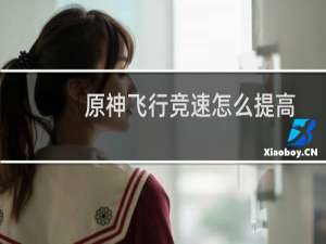 原神飞行竞速怎么提高