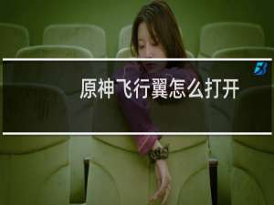原神飞行翼怎么打开
